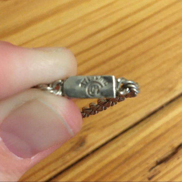 Sterling Silver necklace/chain 28 1/2” long - Picture 6 of 7